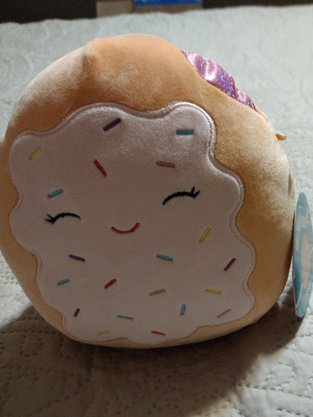 2 Squishmallows Breakfast Food Squad Fresa the Toaster Pastry 8" NWT & 1 Small